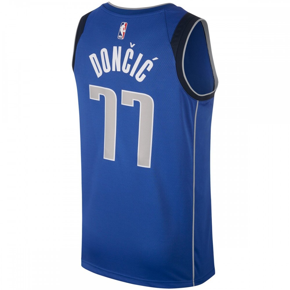 Dallas Mavericks Luka Doncic Men's Swingman Jersey - Royal-Pro Kit Vault | Brand New 26/27 Sports Jerseys